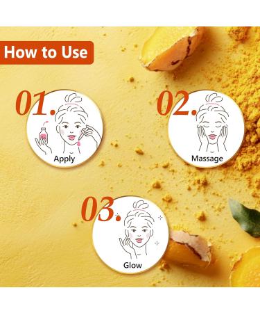 Good Vibes Ubtan Insta Glow Face Serum - Nourishing & Moisturizing Serum with Turmeric Saffron & Vitamin B3 | Vegan Paraben-Free 30 ml - Buy Online on SooperMarket.com