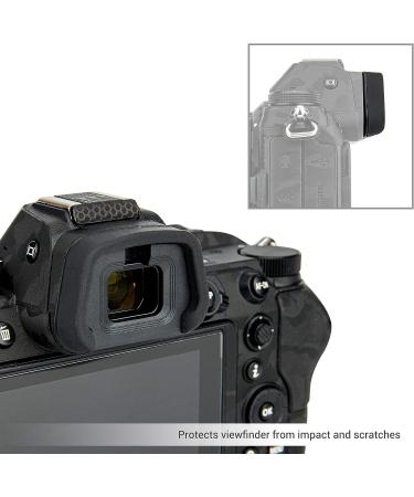 JJC Camera Eyecup for Nikon Z7 Z6 Z5, Soft Silicone Design, 2 Pack - Buy Online on SooperMarket.com
