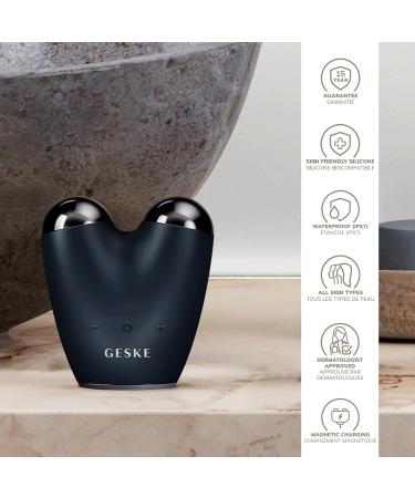 Geske SmartAppGuided Microcurrent Face-Lifter | 6-in-1 Anti-Aging Device | Facial Lifting & Jawline Trainer | Wrinkle Remover & Double Chin Solution - Buy Online on SooperMarket.com