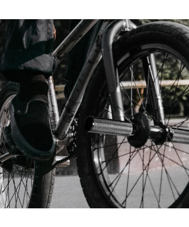 Shwsed BMX Pegs 2PCS Aluminum Alloy | Stunt Pegs for BMX | Black BMX Accessories - Buy Online on SooperMarket.com