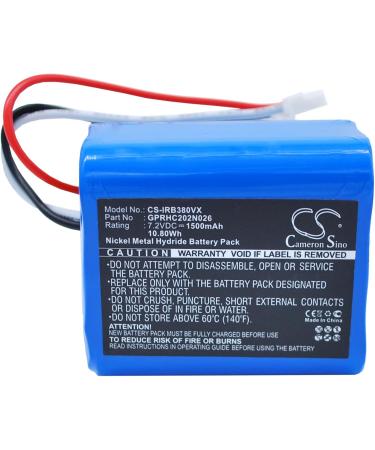 7.2V High-Performance Replacement Battery for Mint Plus 5200 & 5200C | 1500mAh | International Shipping Available - Buy Online on SooperMarket.com
