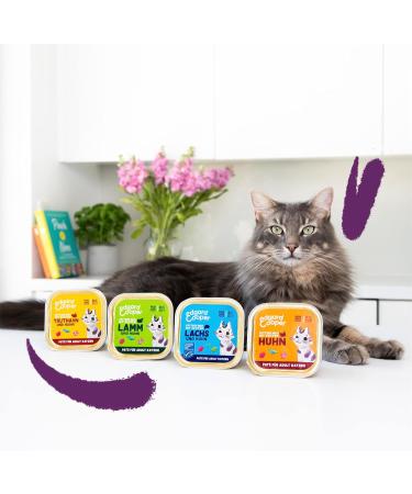 Edgard & Cooper Grain-Free Wet Cat Food - Turkey & Chicken Pat (16 x 85g) for Sterilized & Active Adults - Natural & Tasty Balanced Nutrition - Buy Online on SooperMarket.com