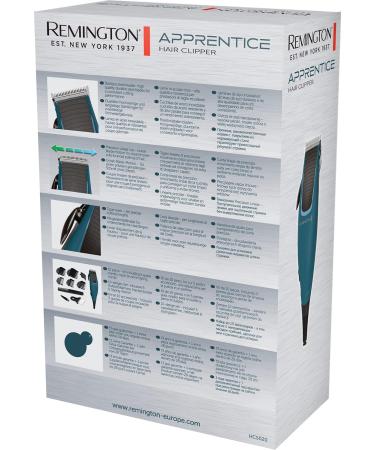 Remington Hair Clipper - Self-Sharpening Stainless Steel Blades: 0.5-18 mm - Adjustment Lever Mains Operated Hair Trimmer Set: 5 Accessory Combs Hairdressing Set Hair Clipper HC5020 - Buy Online on SooperMarket.com