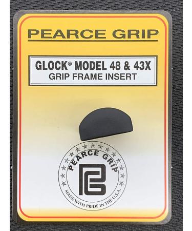 Pearce Grips Frame Insert for Glock 43X/48 - Enhanced Grip and Functionality - Buy Online on SooperMarket.com