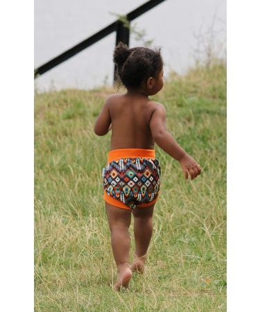 Petit Lulu Geckos Cloth Nappy Wrap - Size S | Reusable Washable Diaper Wrap | European Made Cloth Nappies - Buy Online on SooperMarket.com