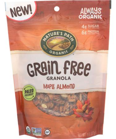 Nature's Path Grain Free Granola Maple Almond 8 oz (227 g)