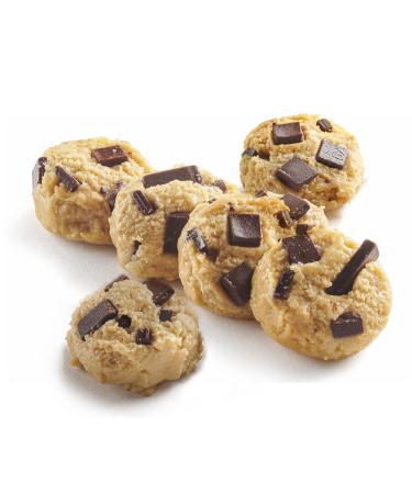 David's Cookies Chocolate Chunk Preformed Frozen Cookie Dough - Ready to Bake Cookies - Easy To Bake and No Added Preservatives - 96 Pieces Preformed Chocolate Chunk