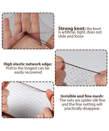 Teenitor 40pcs Invisible Hair Nets & 80pcs Bobby Pins for Ballet Recital - Brown - Buy Online on SooperMarket.com