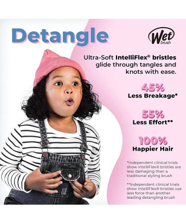 Buy Wet Brush Original Detangler Brush - Purple | Tangle-Free Hair Solution - Buy Online on SooperMarket.com