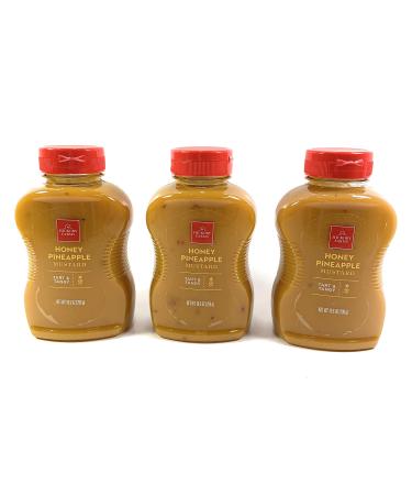 Hickory Farms Honey & Pineapple Mustard, (Pack of 3)