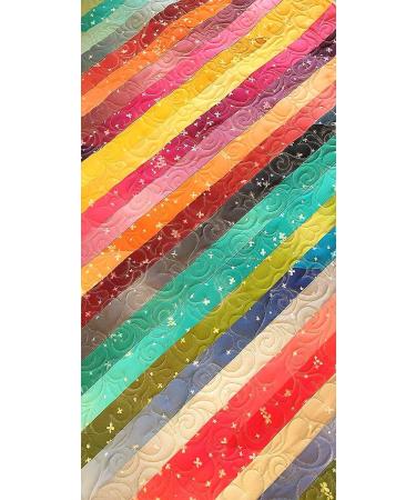 Full Line Stencil Splash of Love - Nylon Mesh Continuous Line Template for Quilting - Free Motion & Long-Arm Machine Quilting - 60037 - Buy Online on SooperMarket.com