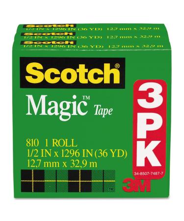 Scotch MMM810H3 Magic Tape Refill