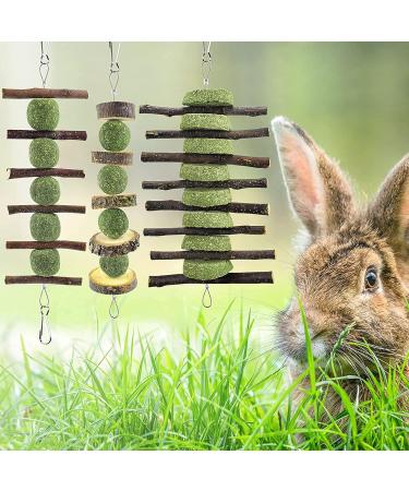 Erkoon Natural Timothy Hay Rabbit & Small Animal Chew Cubes | Dental Care Treats for Hamsters Chinchillas Guinea Pigs & More - Buy Online on SooperMarket.com