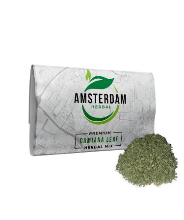 Amsterdam Herbal Premium Mix - 100% Natural Damiana Leaf - As used in the Coffee Shops 30g