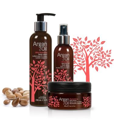 Body Drench Huile d'Arhan - Regenerating Body Butter with Argan Oil | Moisturizing Body Lotion for Dry Skin - 226g - Buy Online on SooperMarket.com
