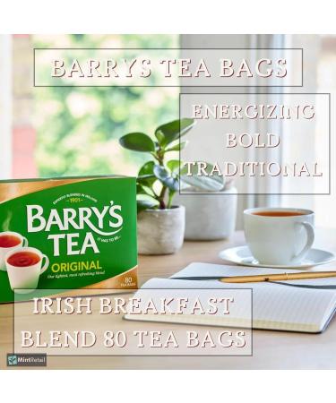 Barrys Tea Bags Tea Selection Bundle - 240 Tea Bags with Barrys Tea Gold Blend Barry' s Tea Master Blend and Barry's Tea Irish Breakfast Tea Including Mint Retail Perfect Brew Guide - Buy Online on SooperMarket.com