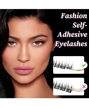 280PCS D Curl Eyelash Extension Kit - Natural Reusable Lash Clusters 9-15MM Mix for DIY at Home | 30D & 40D Options - Buy Online on SooperMarket.com