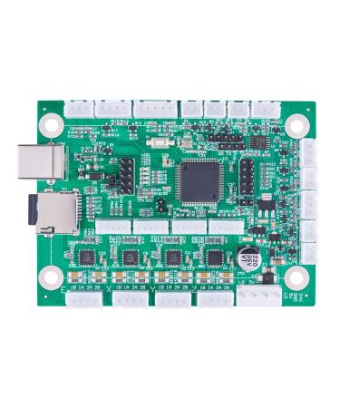 OMTech K40+ Laser Engraver Motherboard Upgrade  Replacement Control Board for CNC CO2 Laser Cutter Engraver Machines with Rotary Axis Autofocus Support  Smoothie Mainboard for LightBurn K40 Engraving