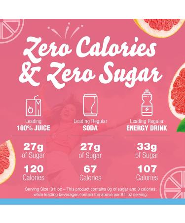 Crystal Light Sparkling Grapefruit Water Enhancer - 1.62 fl oz, Sugar-Free, Zero Calories - Buy Online on SooperMarket.com