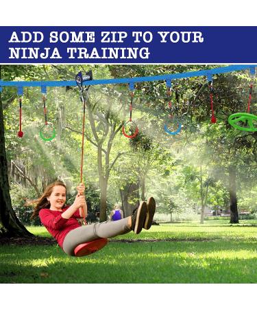 YAMIPROBI Slackline Pulley - Slackline Accessories for Your Ninja Warrior Obstacle Course for Kids - Zipline Backyard Accessories for Kids & Adults a Dynamic Way - Patents Pending - Buy Online on SooperMarket.com