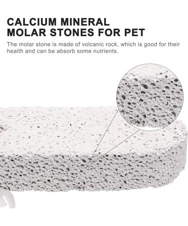 STOBOK 2 Pcs Pet Teeth Grinding Stone Calcium Mineral Stone for Mouse Rabbit Squirrel Hamster Small Pets - Buy Online on SooperMarket.com