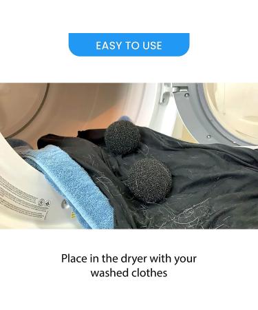 Ultimate Laundry Softener and Pet Hair Removal Balls Set - Wool Dryer Balls for Softening Clothes and Pet Hair Removal - Pack of 2 (6 balls each) - Buy Online on SooperMarket.com