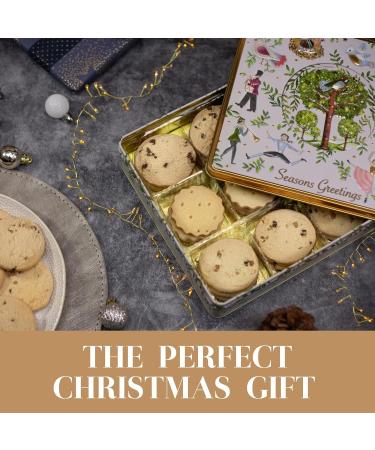 12 Days of Christmas Biscuits Tins Traditional Christmas Biscuit Tin of Shortbread Biscuits Scottish Shortbread Gift Set Biscuit Gift Box Christmas Tin of Biscuits Gift Sets for Women & Men - Buy Online on SooperMarket.com