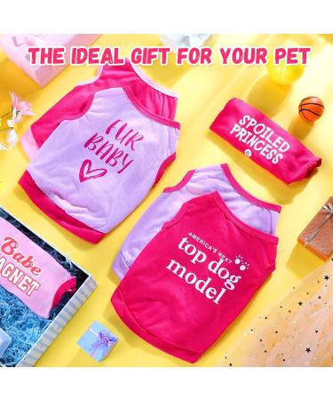 6 Pack Dog Shirt Puppy Clothes for Chihuahua - Breathable Dog Outfit - Summer Cat and Dog Clothes - Dachshund Puppy Accessories - Printed Dog Shirts - Medium - Buy Online on SooperMarket.com