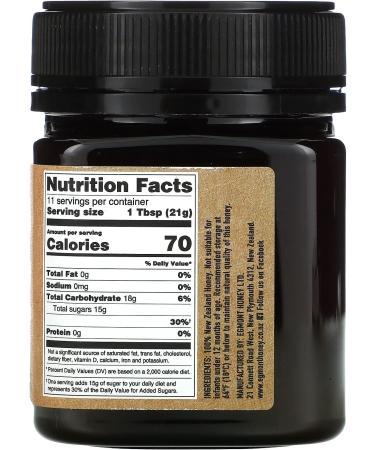Egmont Manuka Honey MGO 150+ Raw & Unpasteurized - 8.82 oz (250g) - Buy Online on SooperMarket.com