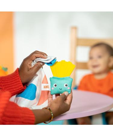 Bright Starts Side of Smiles French Fries Teether | BPA Free Crinkle Textures | Unisex 3 Months+ - Buy Online on SooperMarket.com