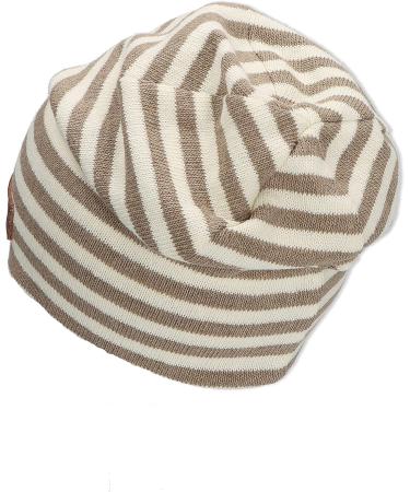 Sterntaler Unisex Slouch Stripe Beanie Hat 51 Ecru - Stylish & Comfortable International Shipping - Buy Online on SooperMarket.com