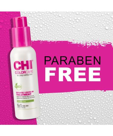 CHI ColorCare Intense Leave-In Treatment | Nourish Dull Hair Sulfate & Paraben Free Cruelty-Free 4 Oz - International Shipping Available - Buy Online on SooperMarket.com