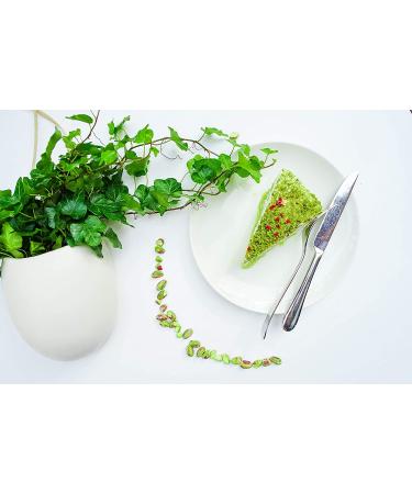 Zaiqa Raw Unsalted Pistachio Kernels 12oz - California Grown, Tasty & Fresh Pasteurized Snack for Ice Cream, Baklava & Turkish Delight - Buy Online on SooperMarket.com
