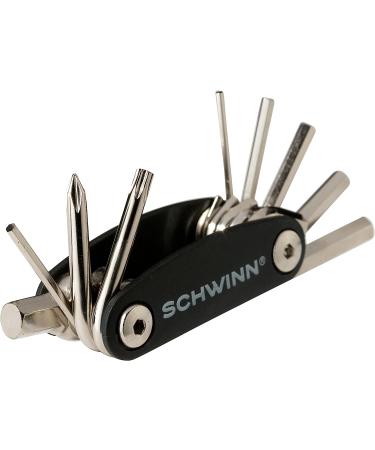 Schwinn 9 in 1 Bike Multi-Tool Kit for Bicycle Repairs - Essential Bike Tool - Buy Online on SooperMarket.com