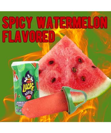 Buy Spicy Watermelon Candy - Mexican Lollipop Rings with Chili Dip | Hot & Sweet Fiesta Snacks (Pack of 5 - Buy Online on SooperMarket.com
