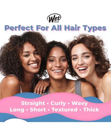 Buy Wet Brush Original Detangler Brush - Purple | Tangle-Free Hair Solution - Buy Online on SooperMarket.com