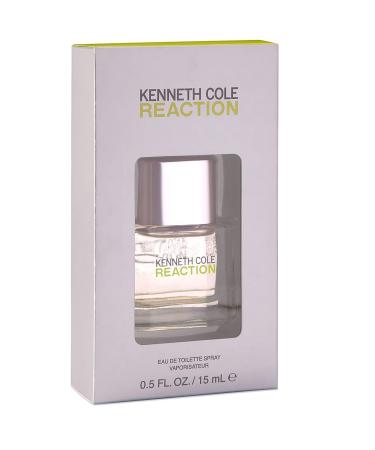 Kenneth Cole Reaction Eau de Toilette Spray Cologne for Men Notes of Juicy Lime Crisp Green Apple Patchouli Citrus Green Woody Fragrance Fresh & Energetic Scent 0.5 Fl Oz (Pack of 1) - Buy Online on SooperMarket.com