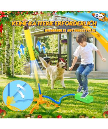 Dislocati 6 Pack Rocket Toys - Air Pressure Outdoor Fun | Perfect Kids Gifts | Shop Internationally - Buy Online on SooperMarket.com