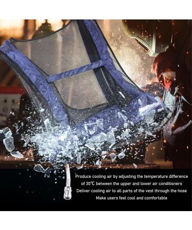 Air Compressed Cooling Vest Manual Knob Air Conditioner Waistcoat for Forging - Buy Online on SooperMarket.com