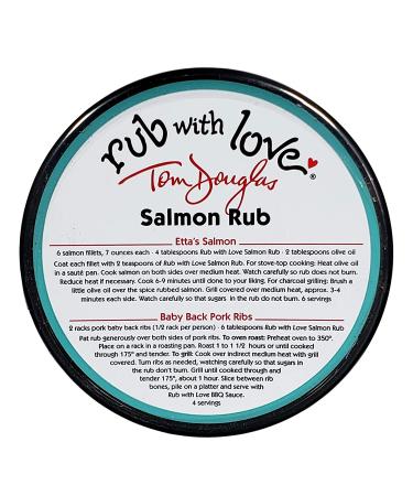 Tom Douglas Rub with Love Salmon - 1 lb | High Quality Seasoning Blend - Buy Online on SooperMarket.com