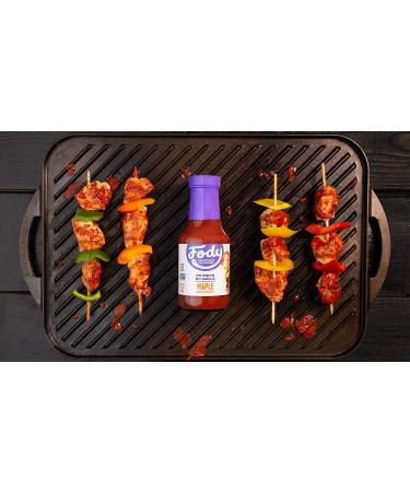Fody Foods Maple BBQ Sauce | Low FODMAP Certified | Gut Friendly | IBS Friendly Kitchen Staple | Gluten & Lactose Free | Non-GMO - Buy Online on SooperMarket.com