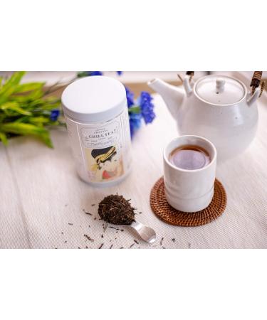 CHILL TEA Tokyo Japanese Hojicha Tea - 100% Roasted Green Tea Leaves - Smoky Nutty Aroma - Low Caffeine - 80g Loose Leaf - Buy Online on SooperMarket.com