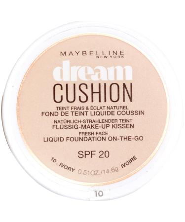 MakeUp Dream Cushion 10 10 Ivory - 14.6g (1 Pack) | International Shipping Available - Buy Online on SooperMarket.com