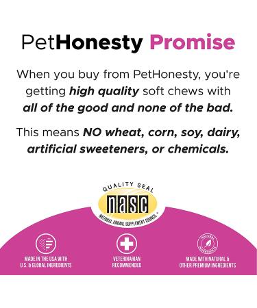 PetHonesty 10 in 1 Dog Multivitamin with Glucosamine - Essential Supplements for Dog Health & Heart - Omega Fish Oil, Probiotics, Chondroitin - Chicken Flavored Dog Vitamins - Buy Online on SooperMarket.com