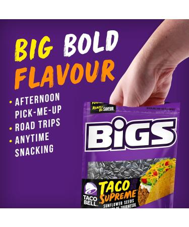 BIGS Taco Supreme Flavour Sunflower Seeds 140 grams - Buy Online on SooperMarket.com