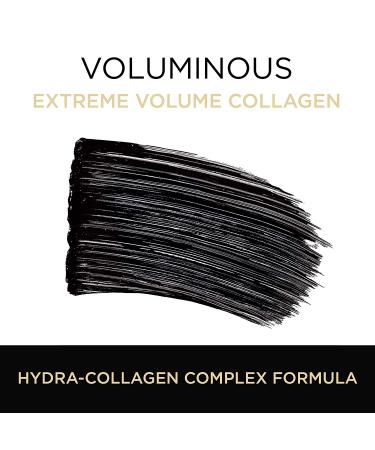 L'Oreal Paris Voluminous Extra-Volume Collagen Waterproof Mascara - Blackest Black 0.34oz (Pack of 1) - Buy Online on SooperMarket.com
