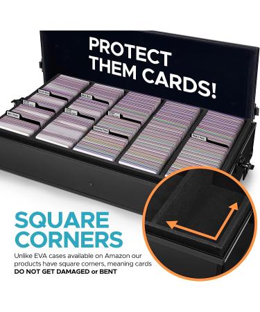 BBB Edition Game Card Storage Case for MTG and Standard Card Games | Includes 8 Dividers | Fits up to 2500 Loose Unsleeved Cards - Buy Online on SooperMarket.com