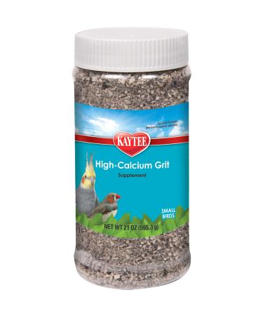 Kaytee Hi-Calcium Grit for Small Birds - Jar 21 oz