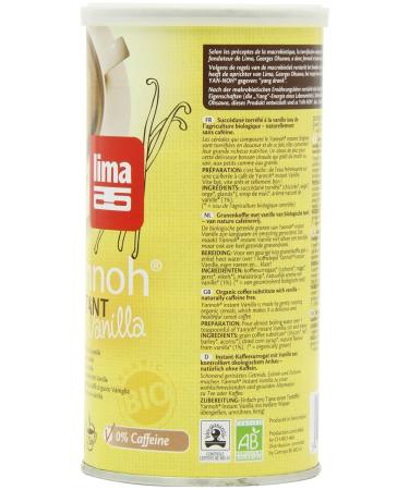 Buy LIMA Yannoh Instant Vanilla (Pack of 2 x 150g) - Delicious Vegan Coffee Substitute for International Shipping - Buy Online on SooperMarket.com