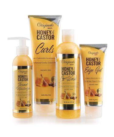 Africa's Best Originals Honey and Castor Edge Hair Gel - Sulfate-Free 4 oz - Buy Online on SooperMarket.com
